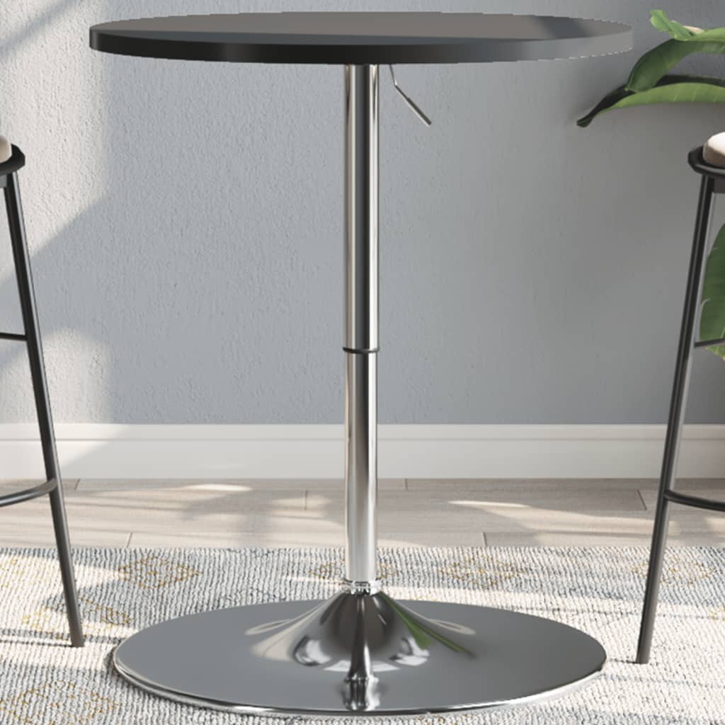 vidaXL Bartisch-Gestell 45x90 cm Verchromter Stahl