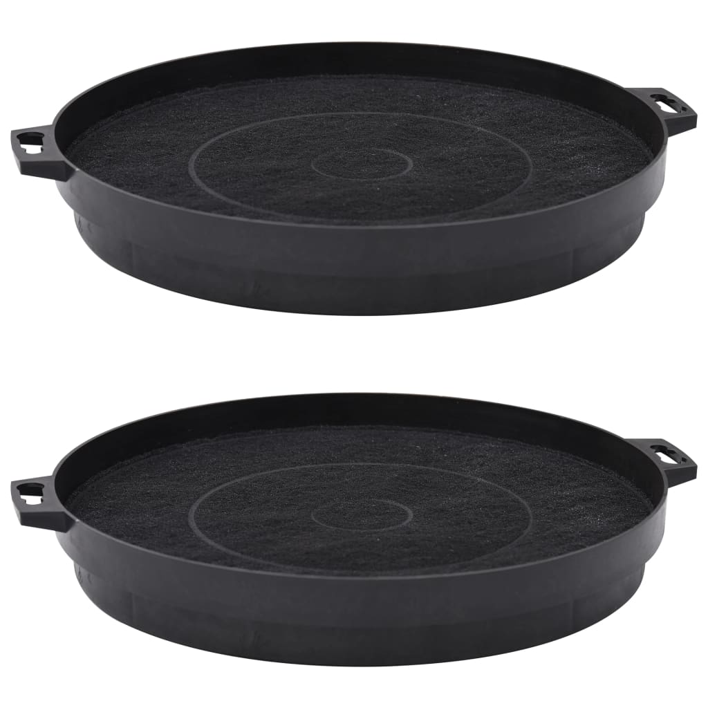vidaXL Kohlefilter für Dunstabzugshaube 2 Stk. 210 mm