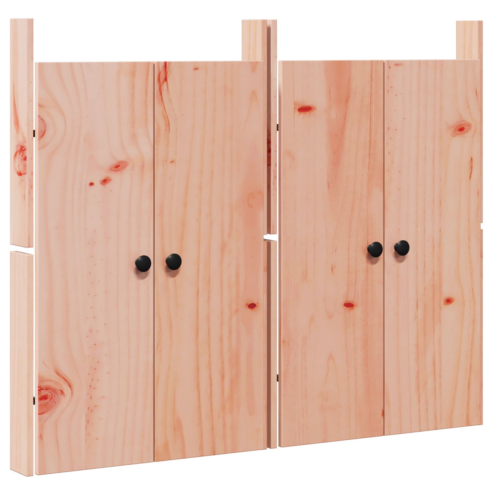 vidaXL Außenküchentüren 2 Stück 50x9x82 cm Massivholz Douglasie