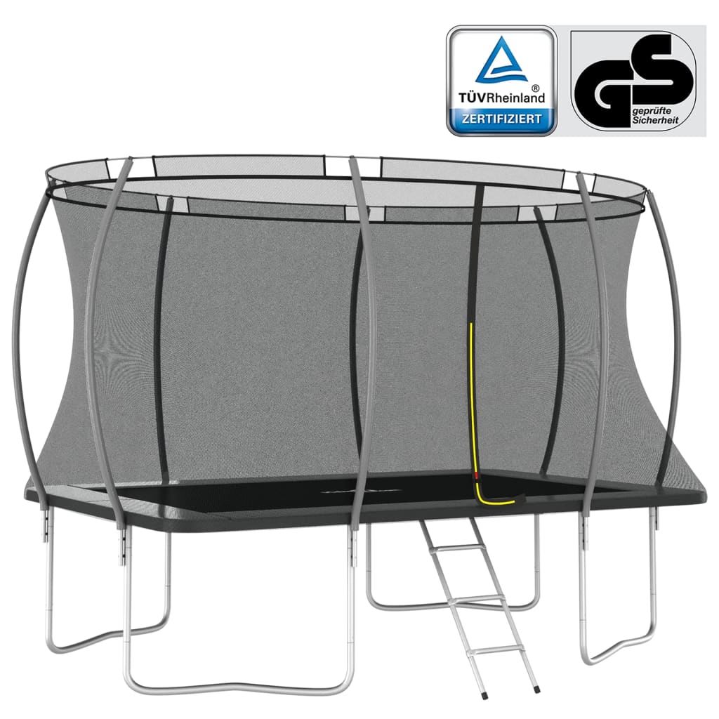 vidaXL Trampolin-Set Rechteckig 335x244x90 cm 150 kg