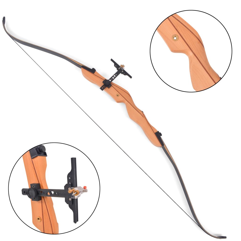 vidaXL Recurvebogen für Erwachsene 68" 32 lb  