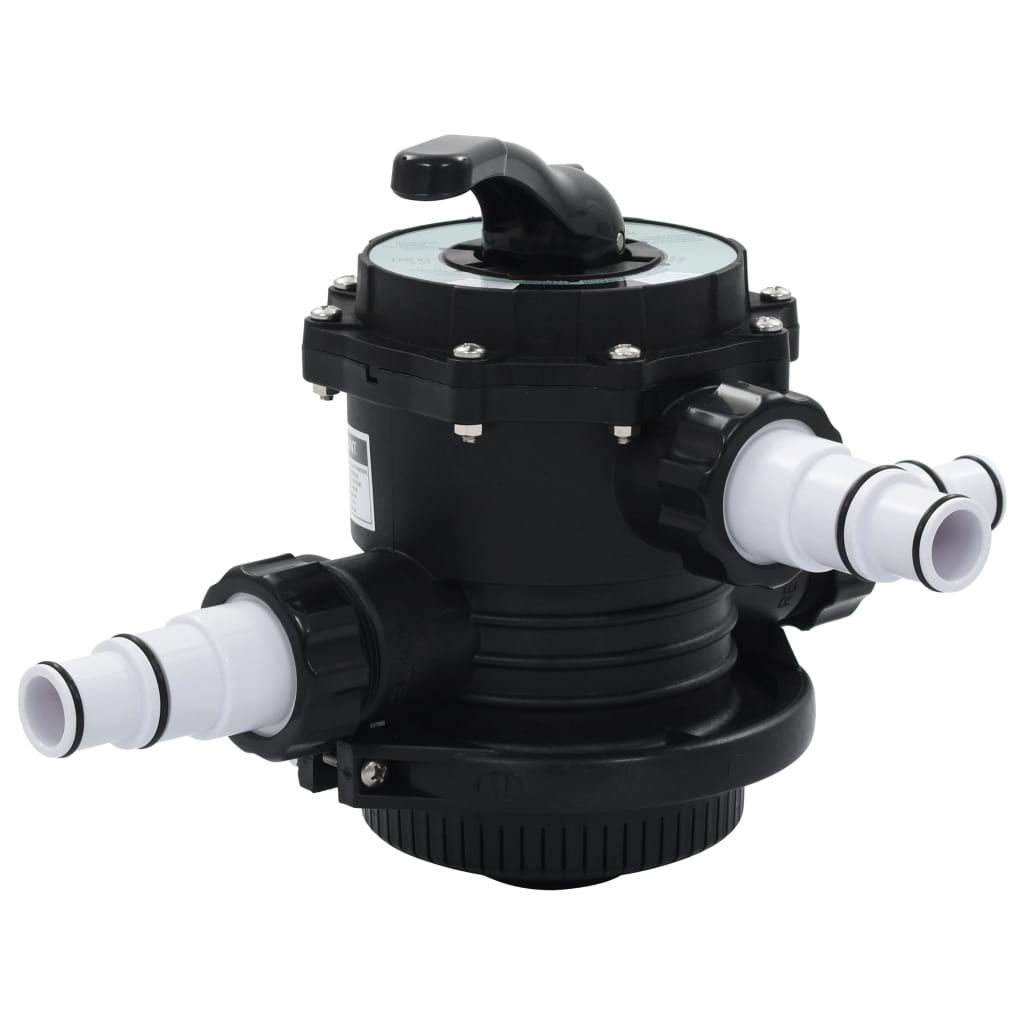 vidaXL Mehrwegeventil für Sandfilter ABS 1,5 " 6-Wege 