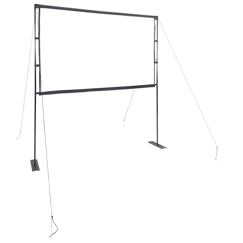 vidaXL Beamer Leinwand mit Ständer 90 Zoll 16:9
