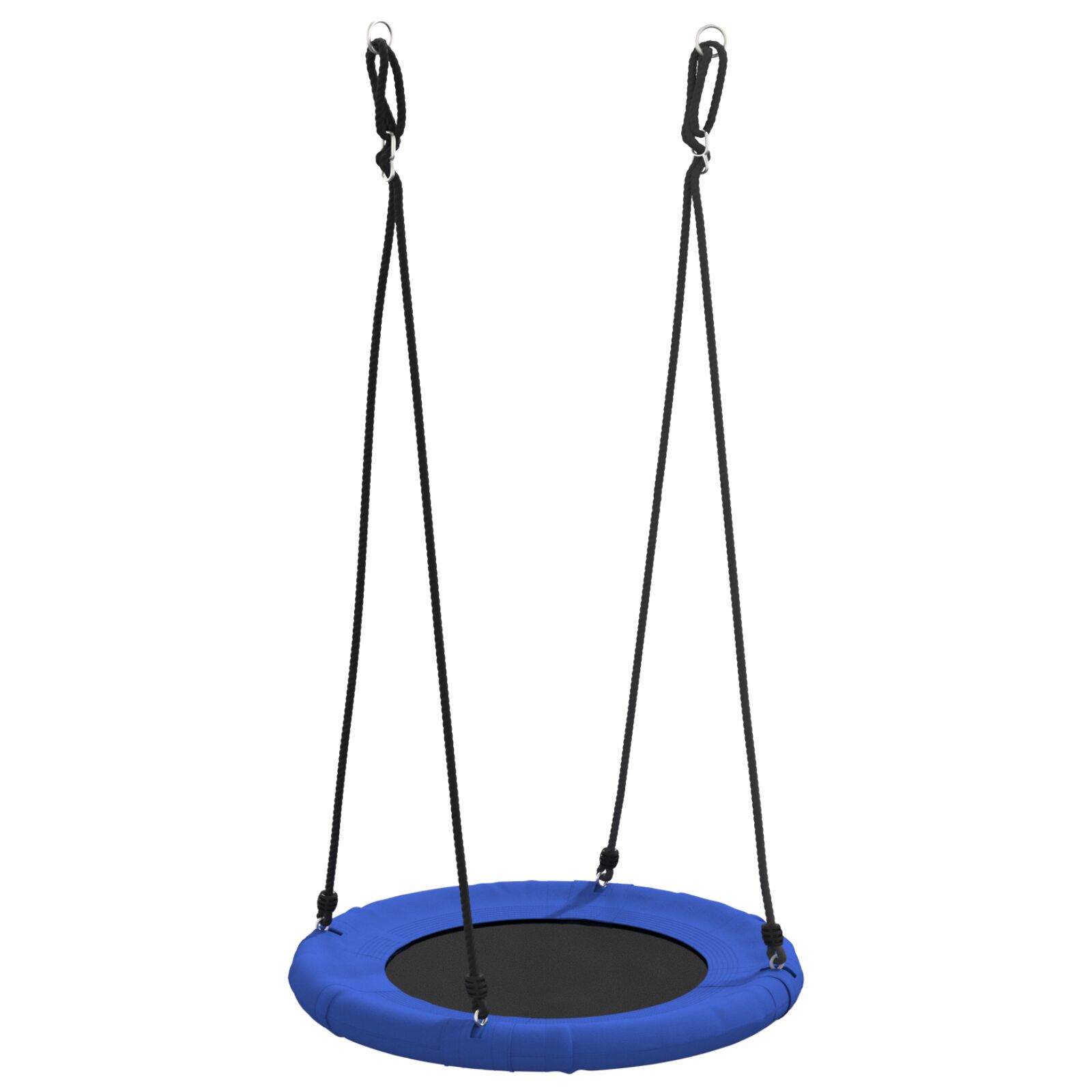 vidaXL Nestschaukel Blau Ø 100 cm 100 kg Oxford-Stoff