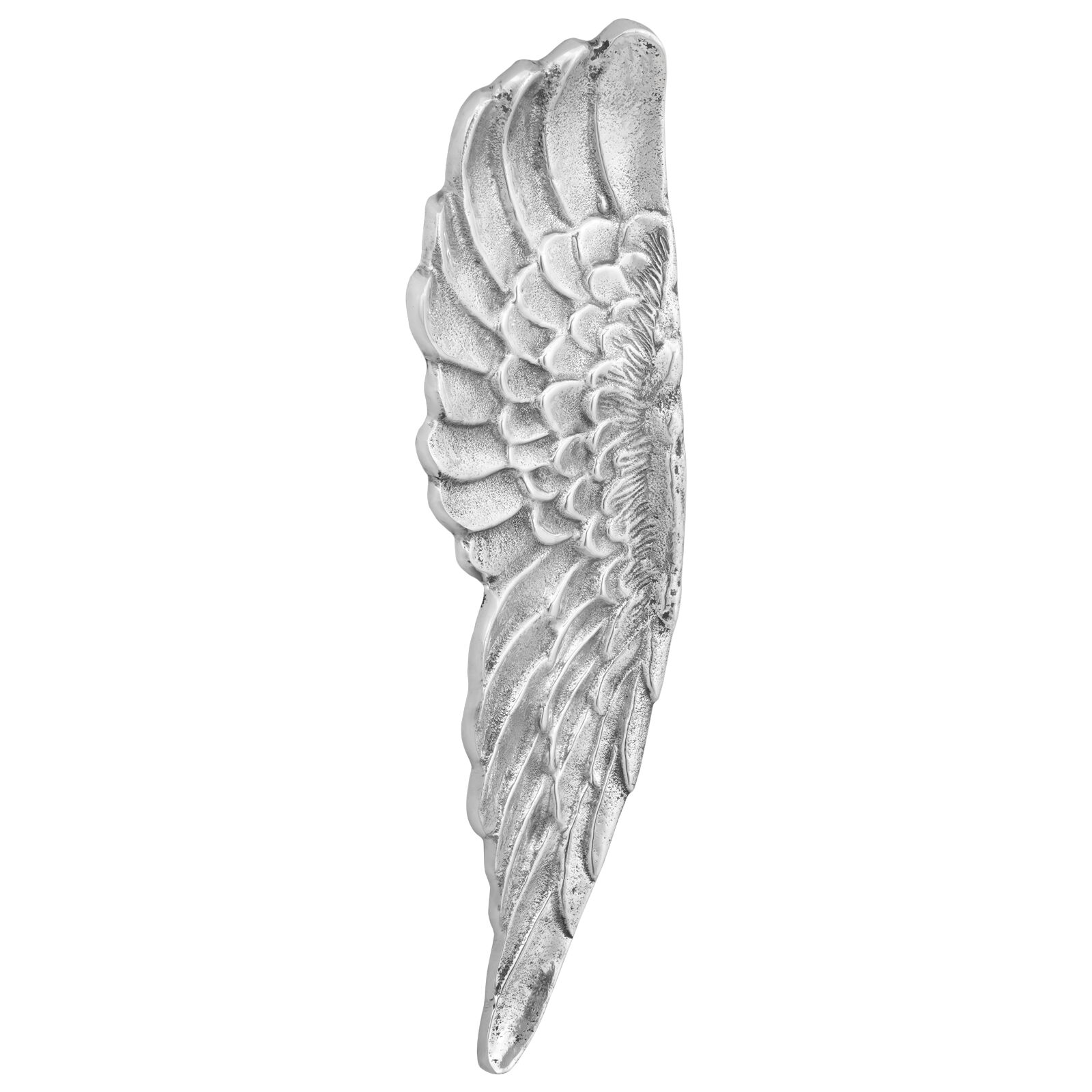 vidaXL Flügel Silber 91x31x5 cm Aluminium