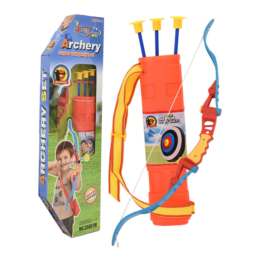 vidaXL Bogenschießen-Set für Kinder