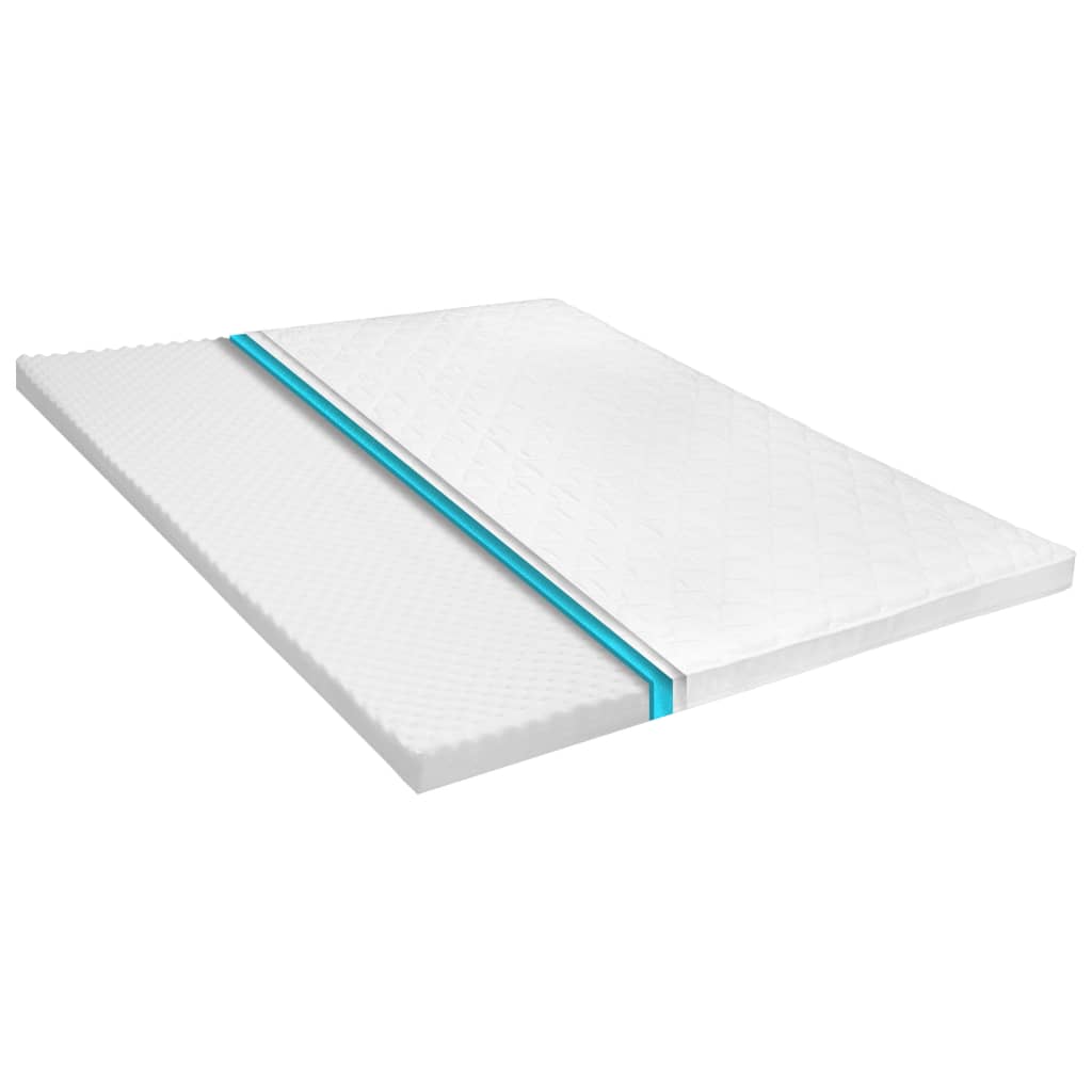 vidaXL Matratzenauflage 180 x 200 cm Kaltschaum Ei-Profil 6 cm
