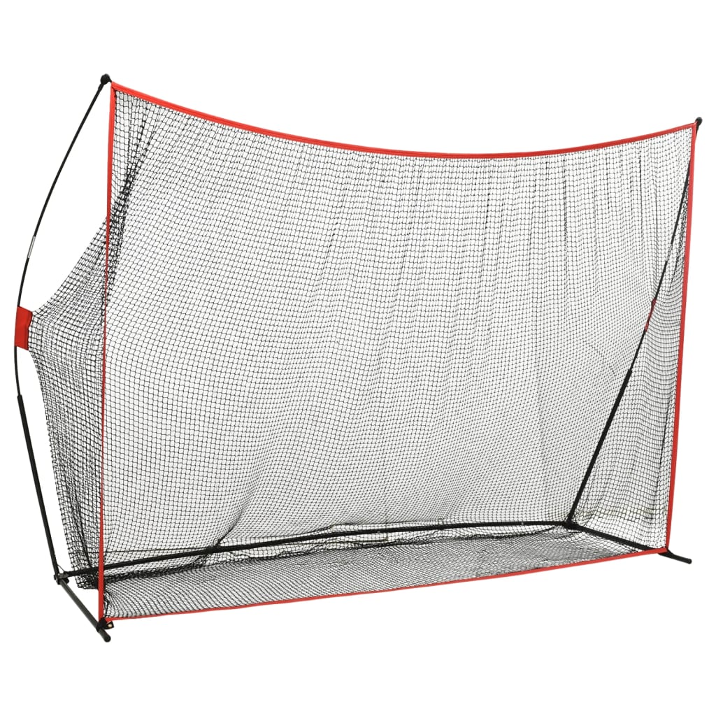 vidaXL Golf-Ballfangnetz 356x92,5x215 cm Metall 