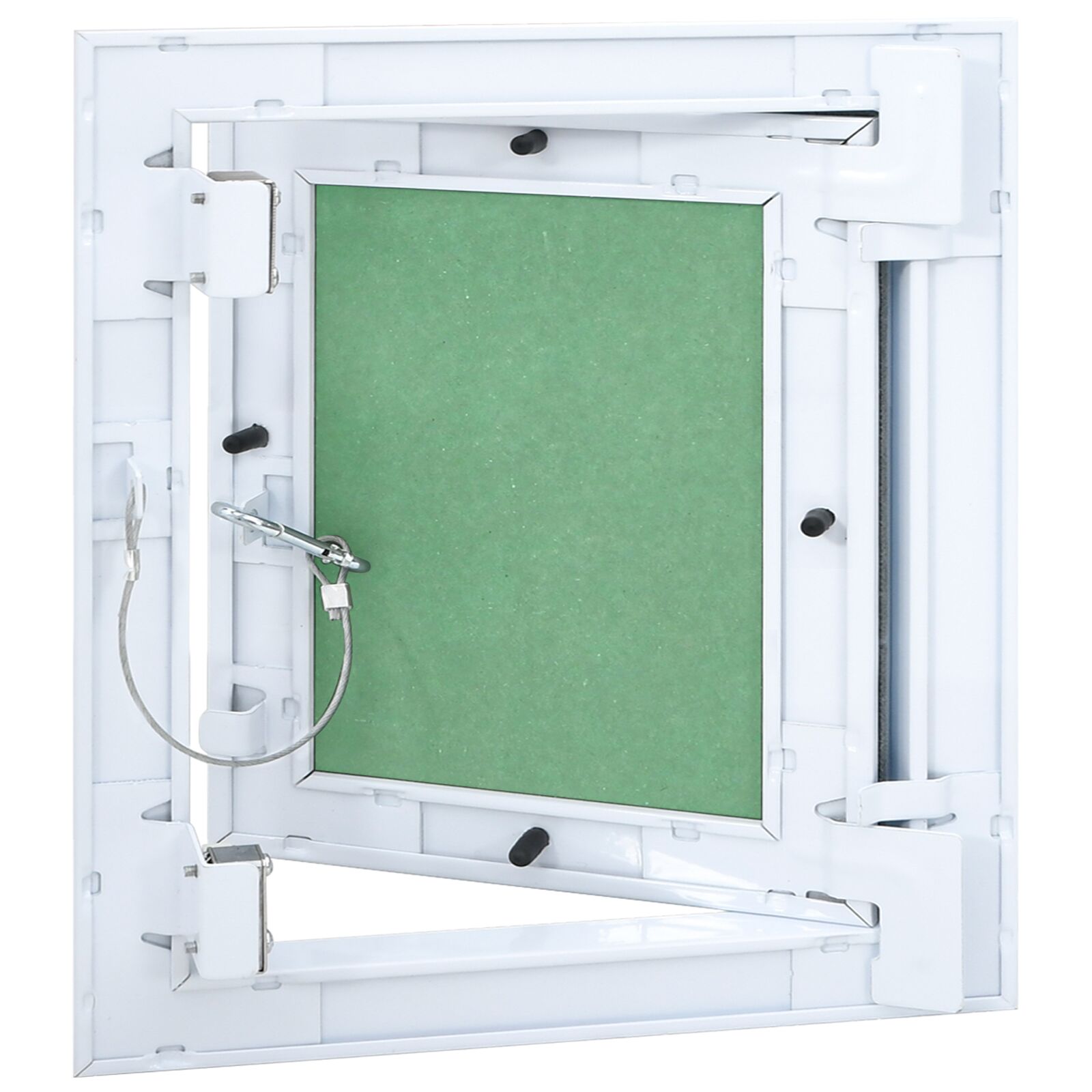 vidaXL Zugangspanel mit Alurahmen und Gipskarton 250x250 mm