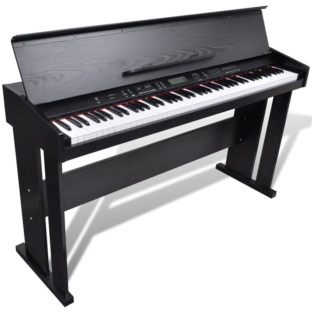 vidaXL Elektro Klavier Digital E-Piano mit 88 Tasten & Notenablage  