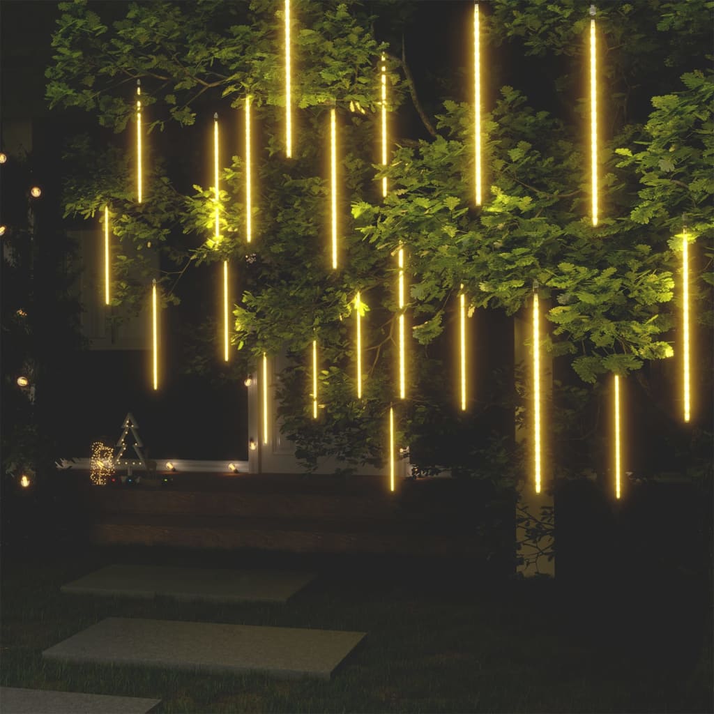 vidaXL LED Meteor-Lichter 20 Stk. 50 cm Warmweiß 720 LEDs